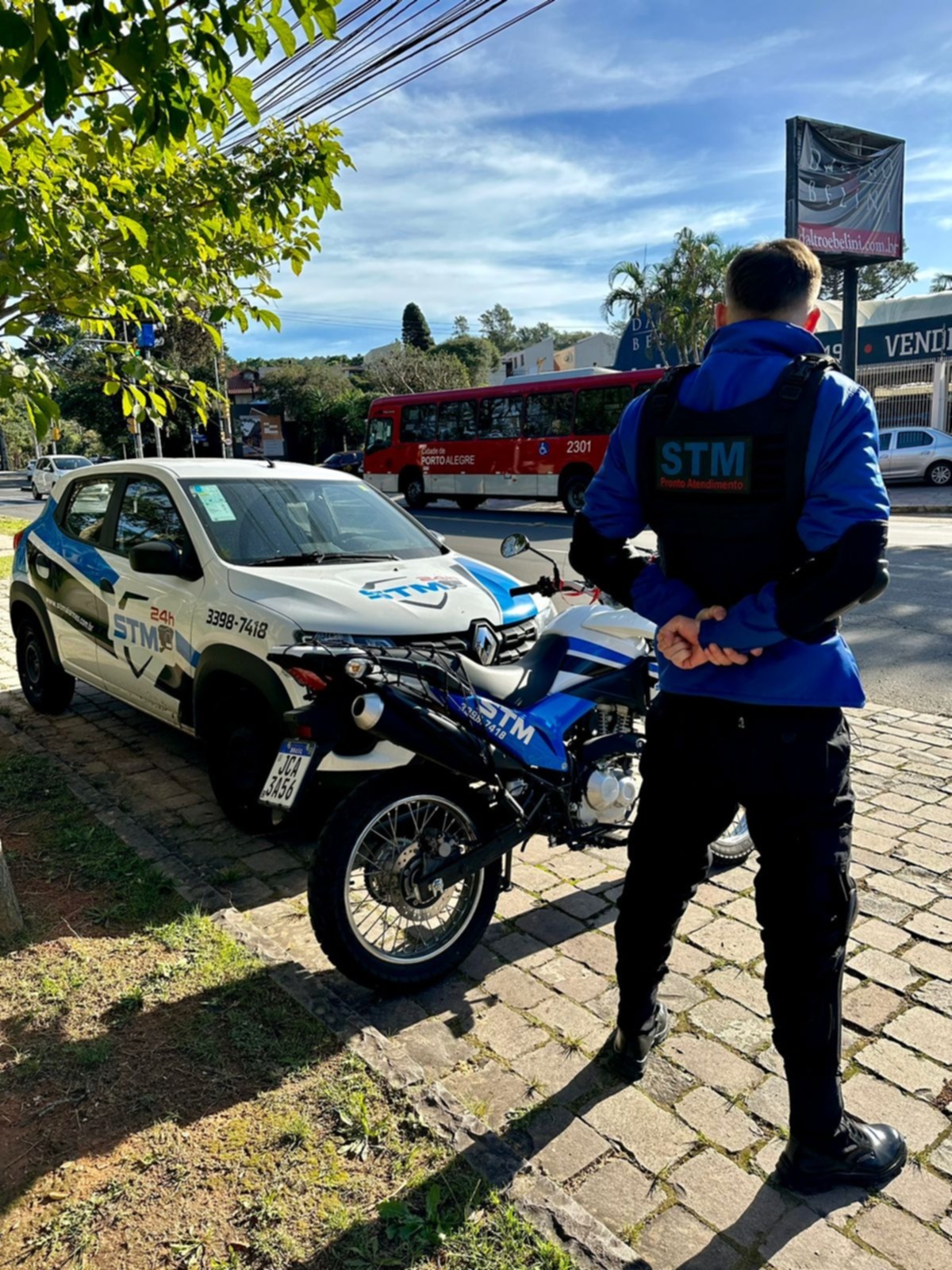 Central de monitoramento STM em Porto Alegre